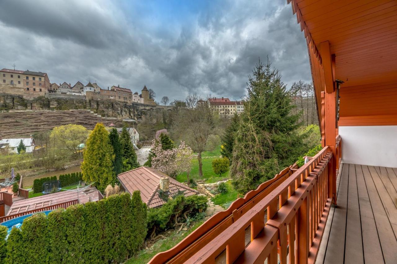 Penzion Na Hradčanech Nové Město nad Metují Esterno foto